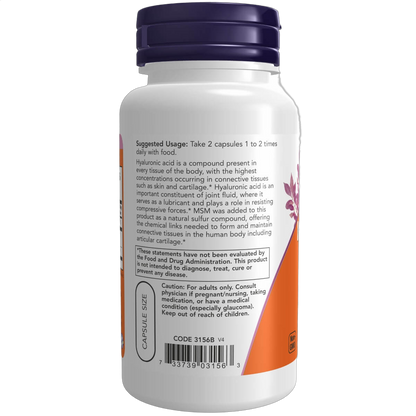 Hyaluronic Acid, 50mg