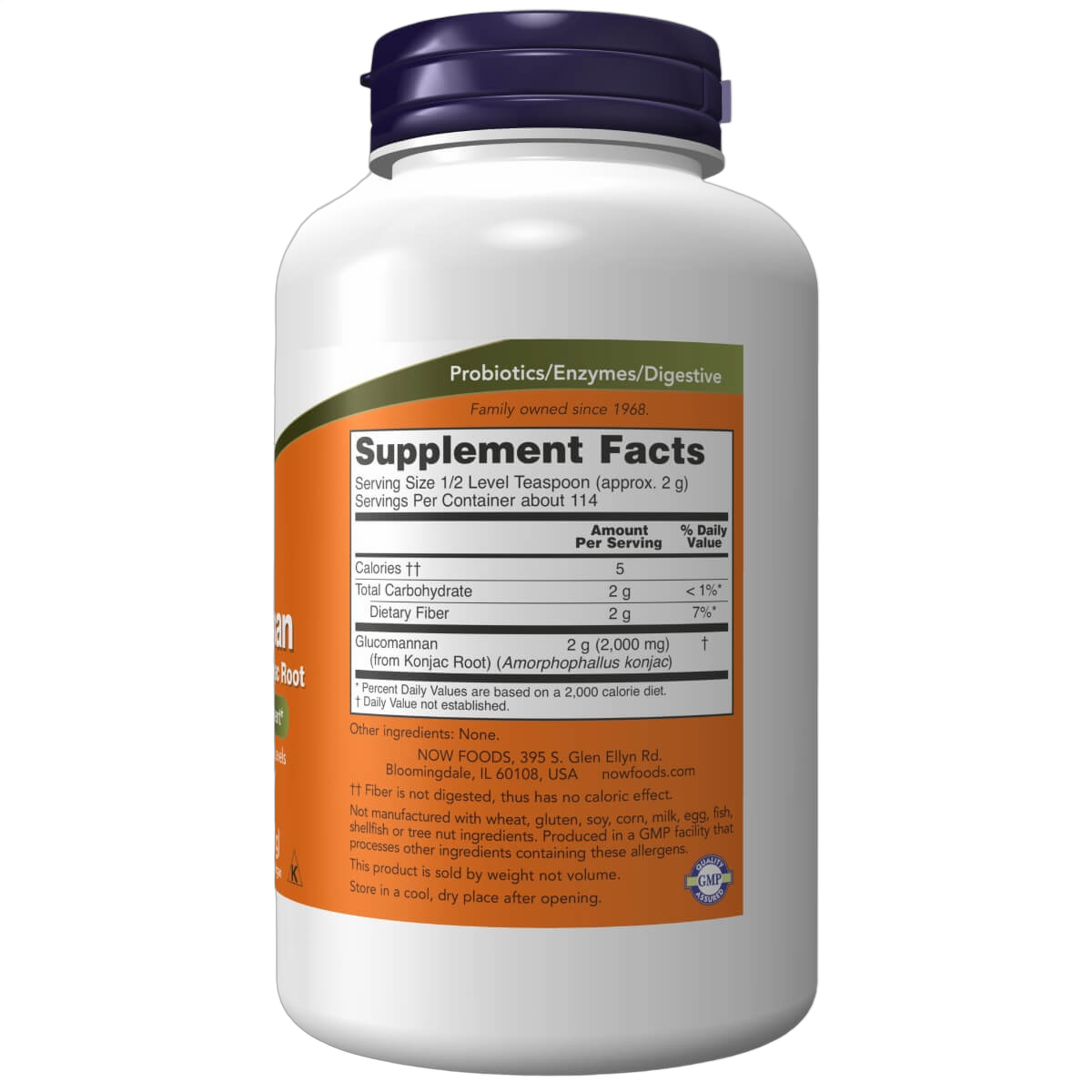 Glucomannan, Pure Powder