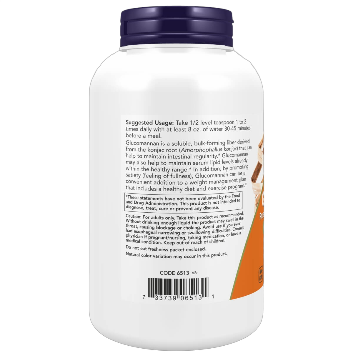 Glucomannan, Pure Powder
