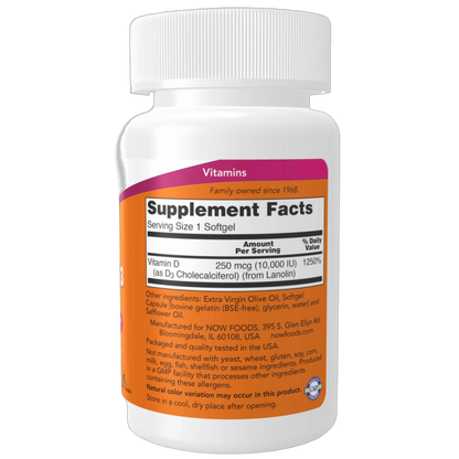 Vitamin D-3, 10000IU