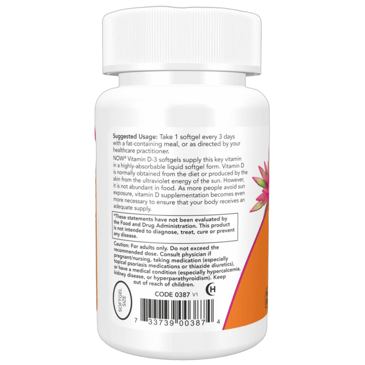 Vitamin D-3, 10000IU