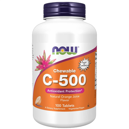 Vitamin C, 500mg, Orange Flavour