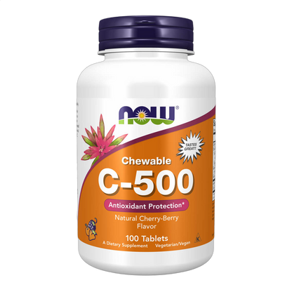 Vitamin C, 500mg, Cherry Flavour