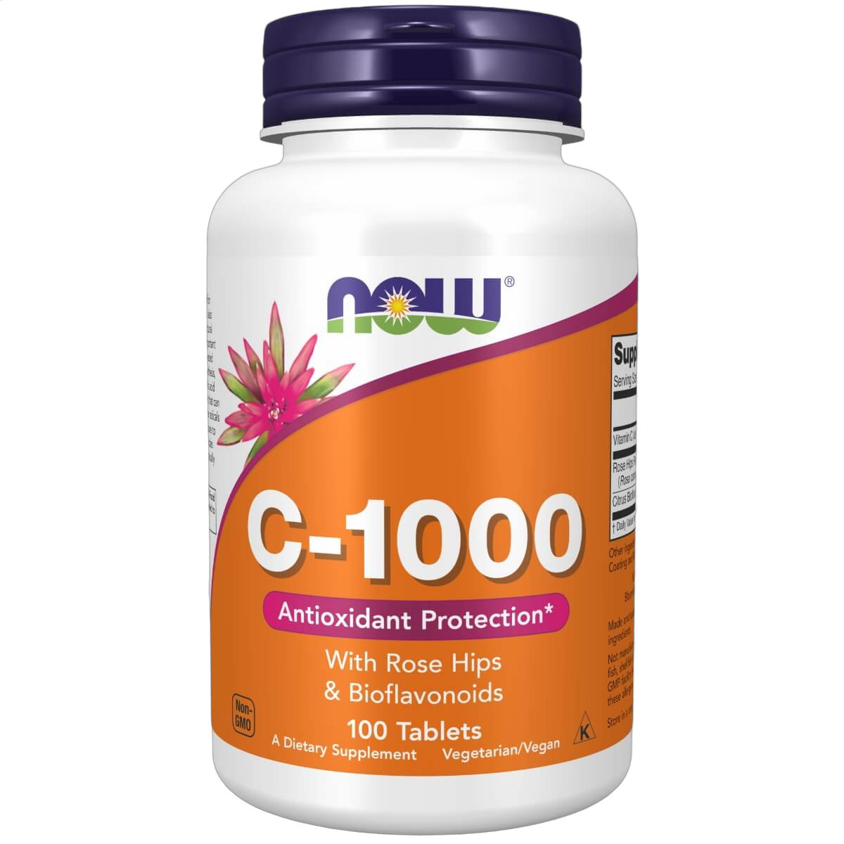 Vitamin C, 1000mg with Rose Hips & Bioflavonoids