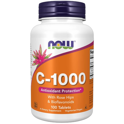 Vitamin C, 1000mg with Rose Hips & Bioflavonoids