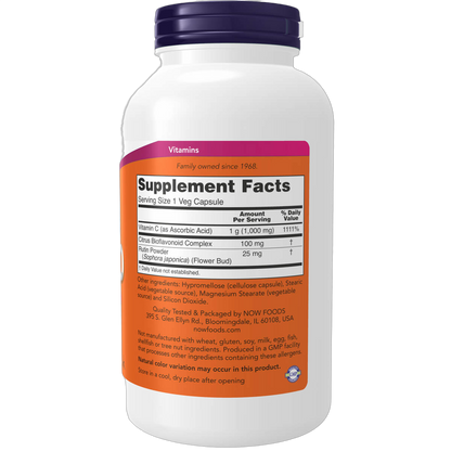 Vitamin C-1000 with 100mg of Bioflavonoids