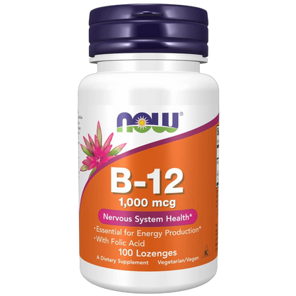Vitamin B-12, 1000mcg