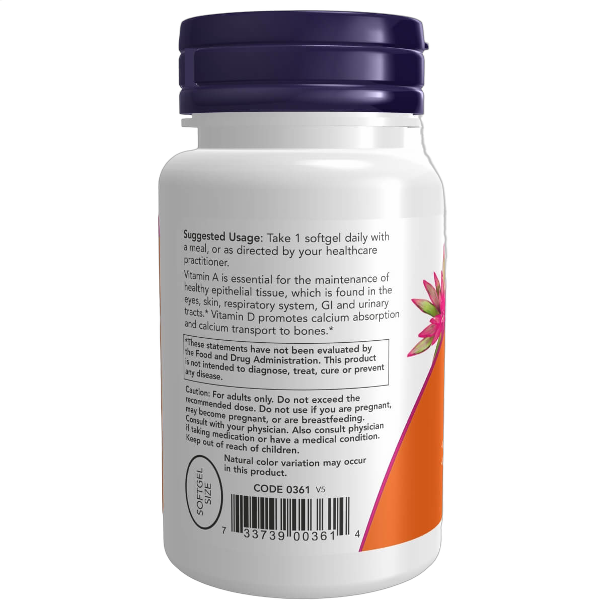 Vitamin A & D3, 25000/1000IU