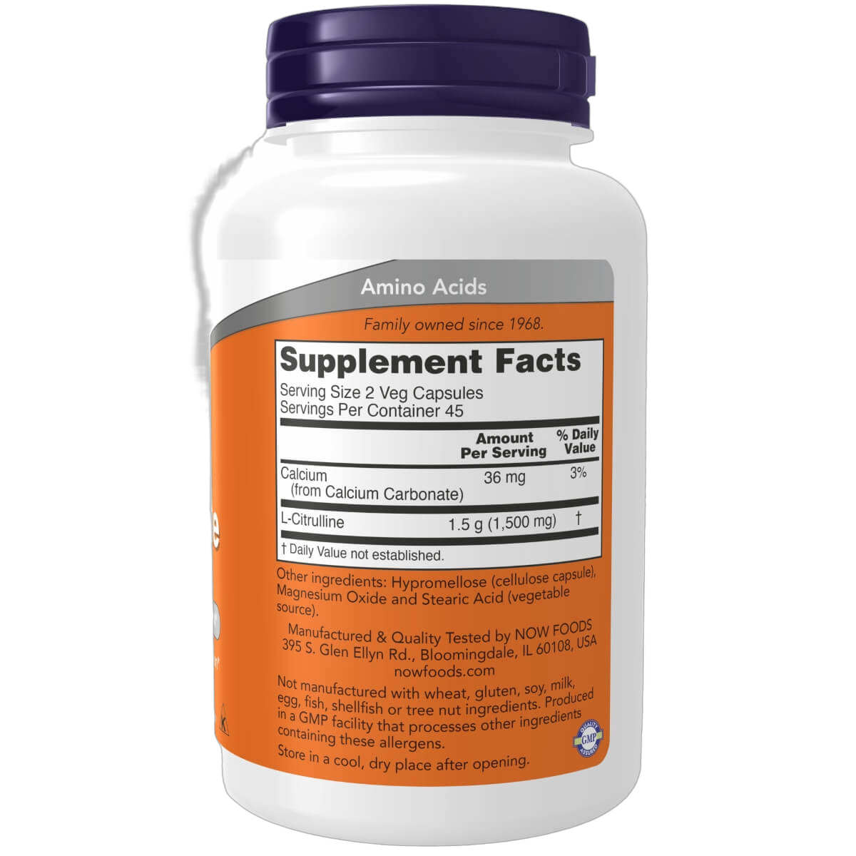 L-Citrulline, 750mg