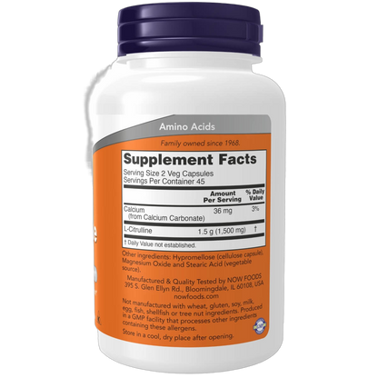 L-Citrulline, 750mg