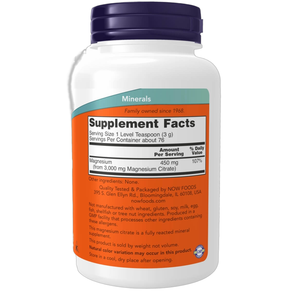 Magnesium Citrate Pure Powder