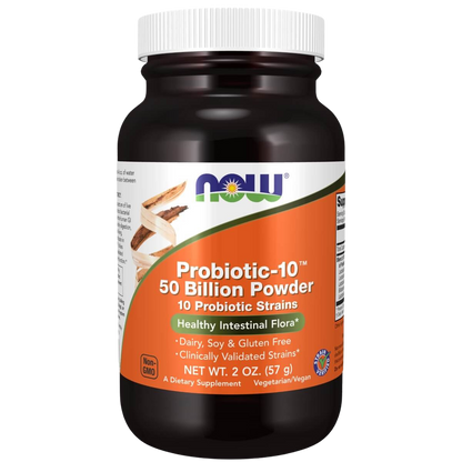 Probiotic-10 Powder, 50 Billion