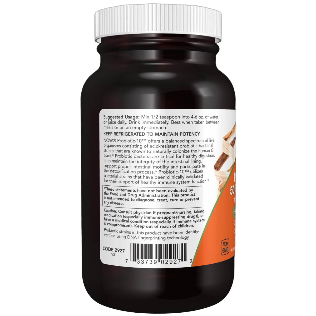 Probiotic-10 Powder, 50 Billion