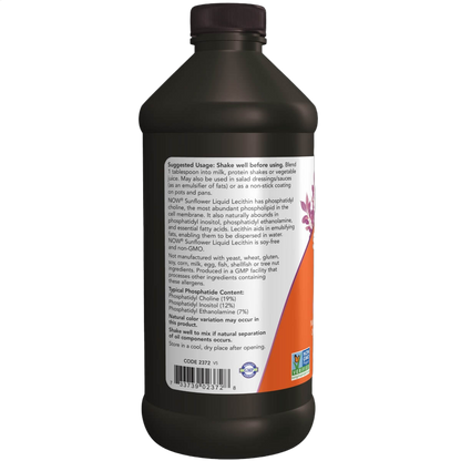 Sunflower Lecithin Liquid