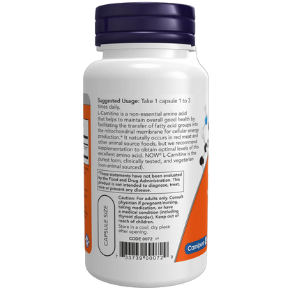 L-Carnitine, 500mg
