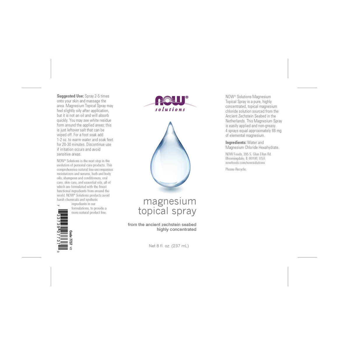 Magnesium Topical Spray