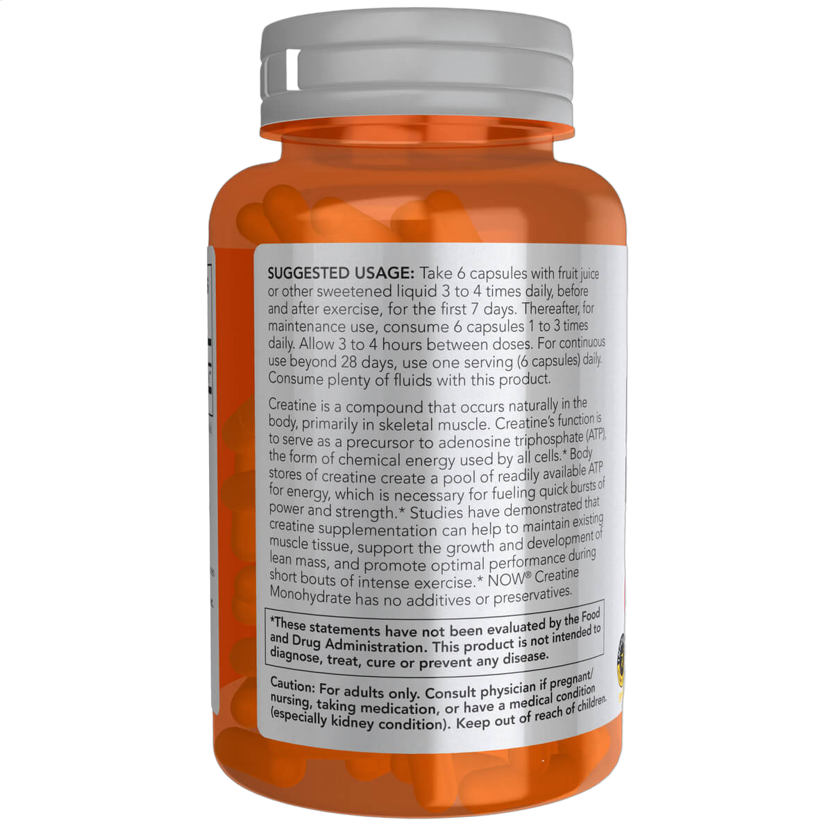 Creatine Monohydrate, 750mg