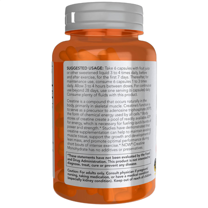 Creatine Monohydrate, 750mg