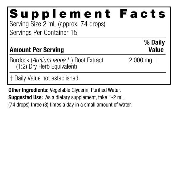 Burdock Root, 2000mg