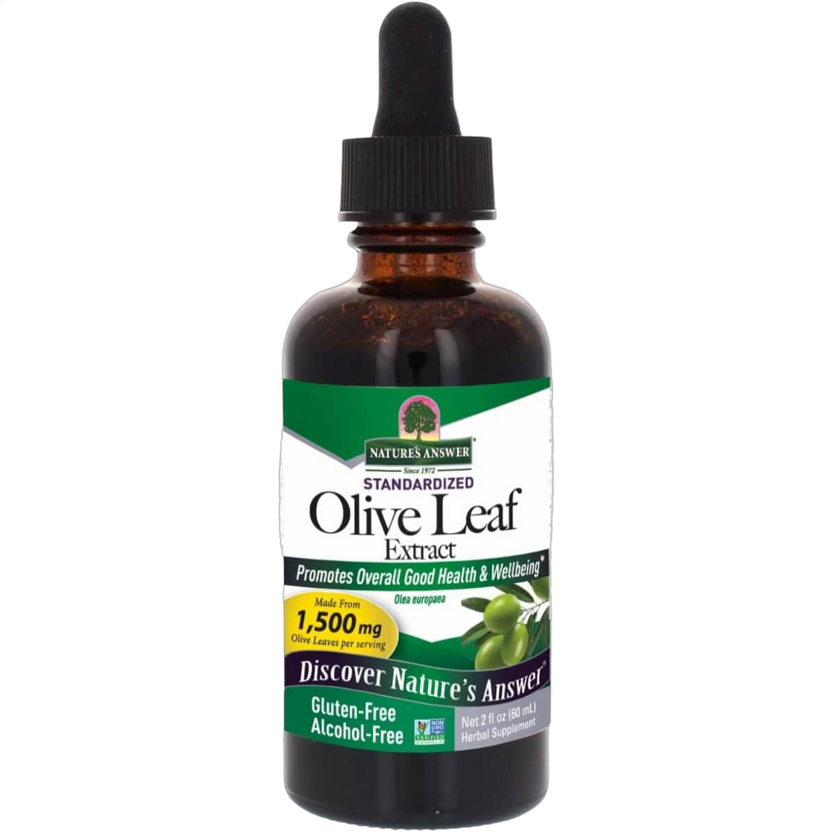 Olive Leaf Extract, 1500mg