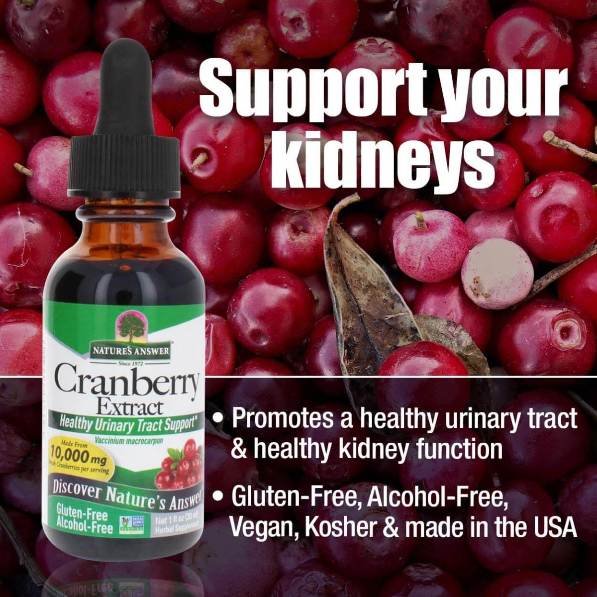 Cranberry Extract, 10000mg