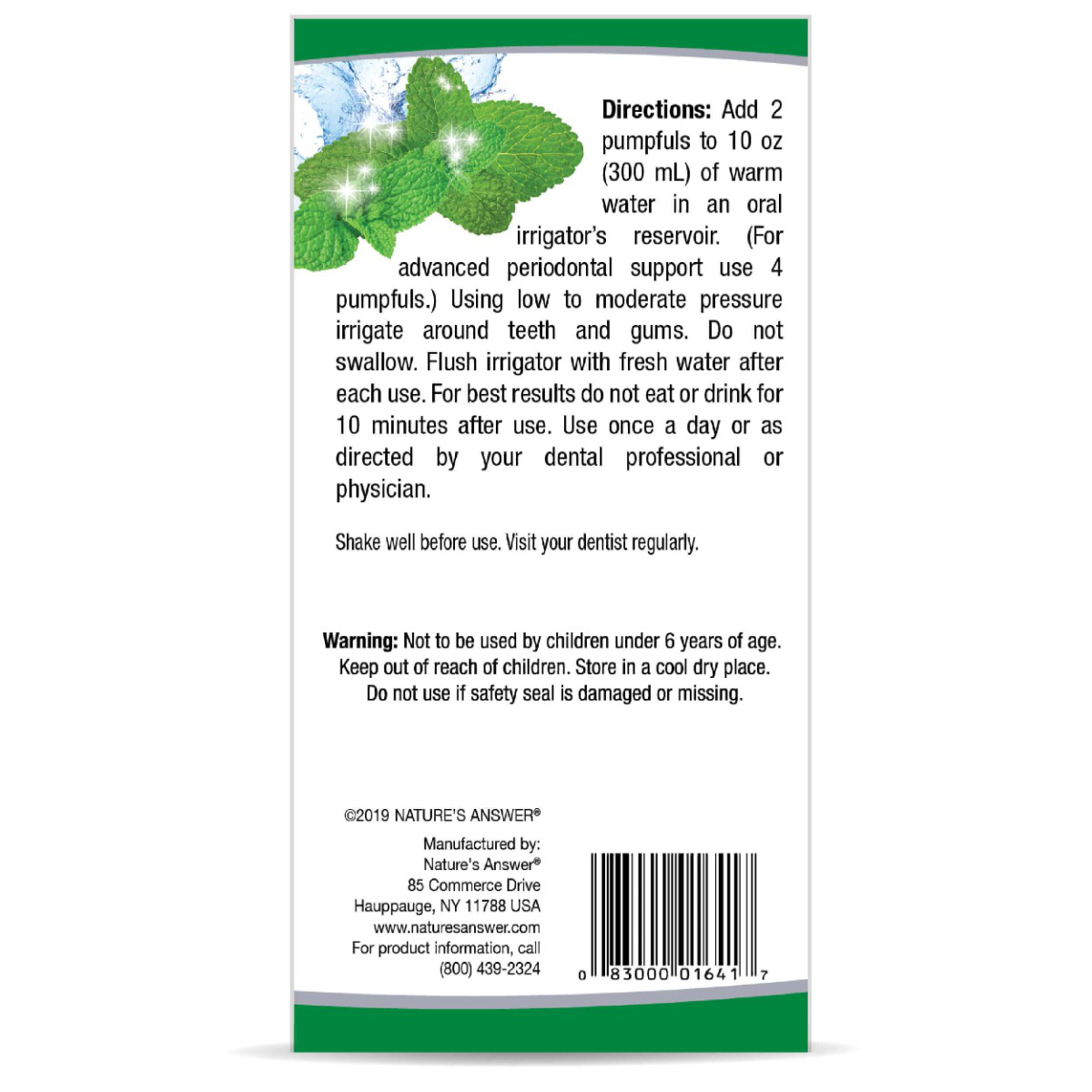 PerioBrite Cleanse Oral Cleansing Concentrate