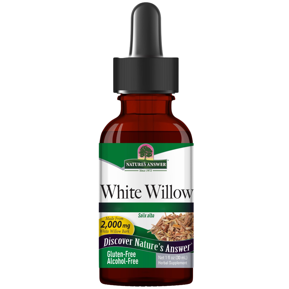 White Willow, 2000mg, Alcohol-Free