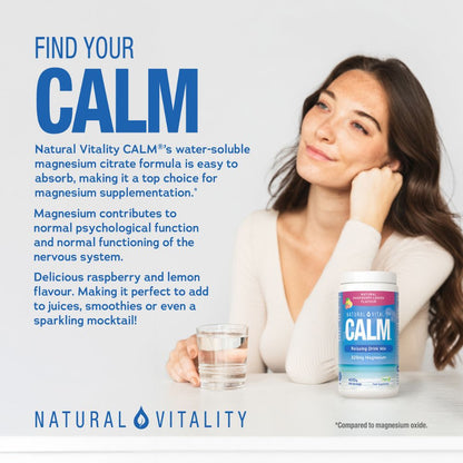 CALM® Relaxing Drink Mix, Raspberry Lemon Flavour