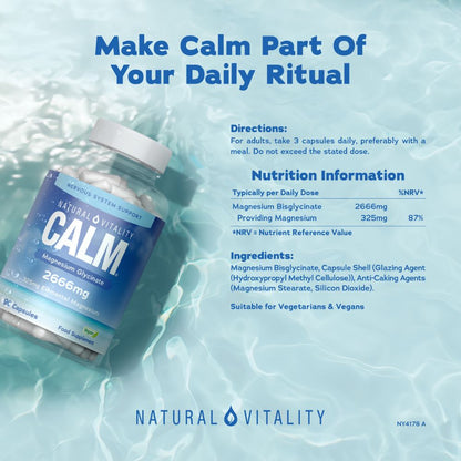 CALM® Magnesium Glycinate, 325mg
