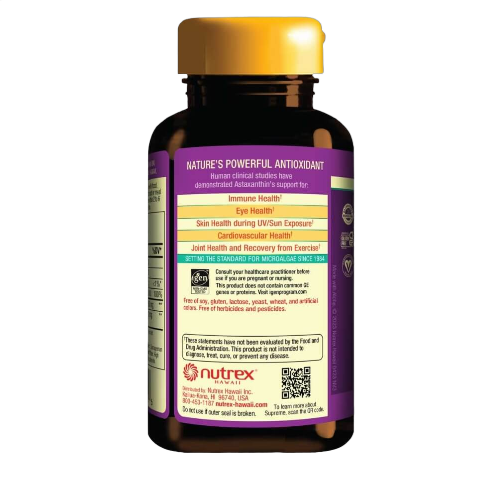 BioAstin Supreme Astaxanthin, 6mg