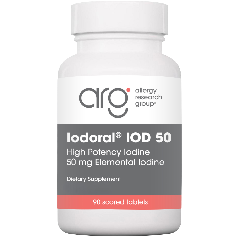 Iodoral, IOD-50 High Potency Iodine/Potassium Iodide, 50mg