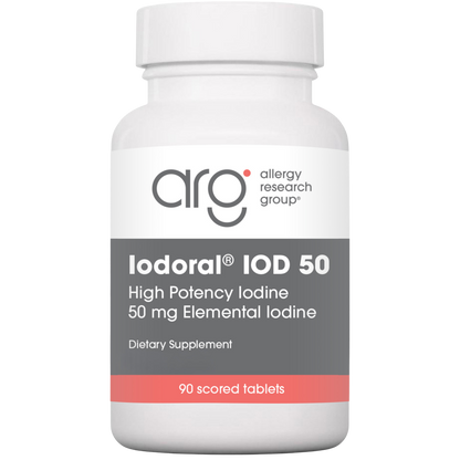 Iodoral, IOD-50 High Potency Iodine/Potassium Iodide, 50mg