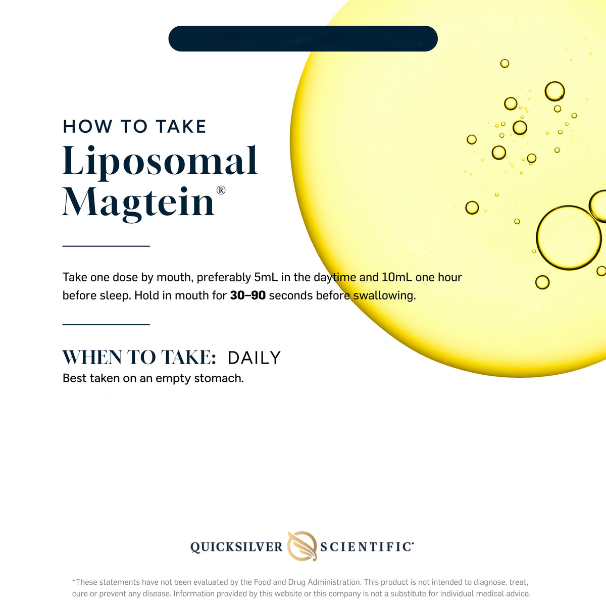 Liposomal Magtein