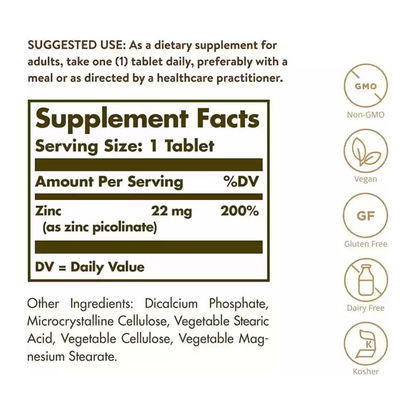 Zinc Picolinate, 22mg