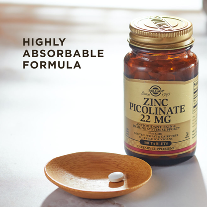 Zinc Picolinate, 22mg