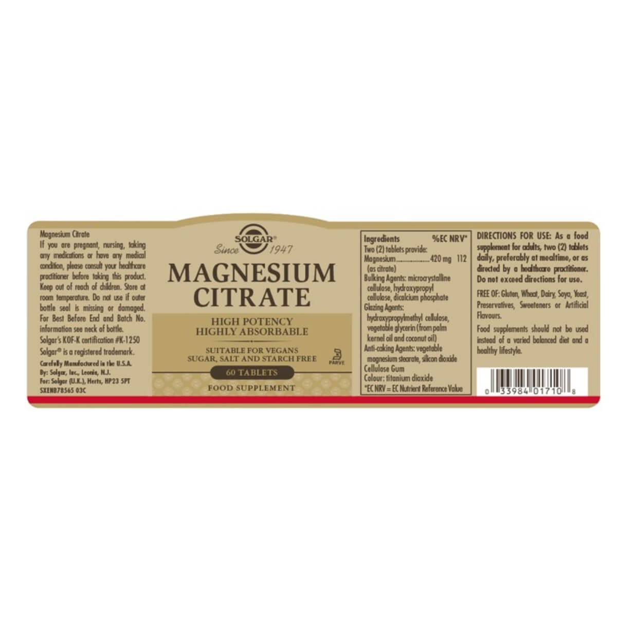 Magnesium Citrate