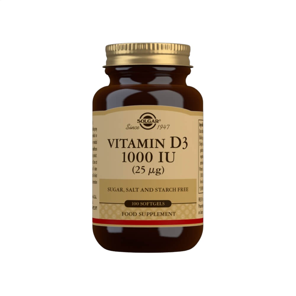 Vitamin D3, 1000IU (25 µg)
