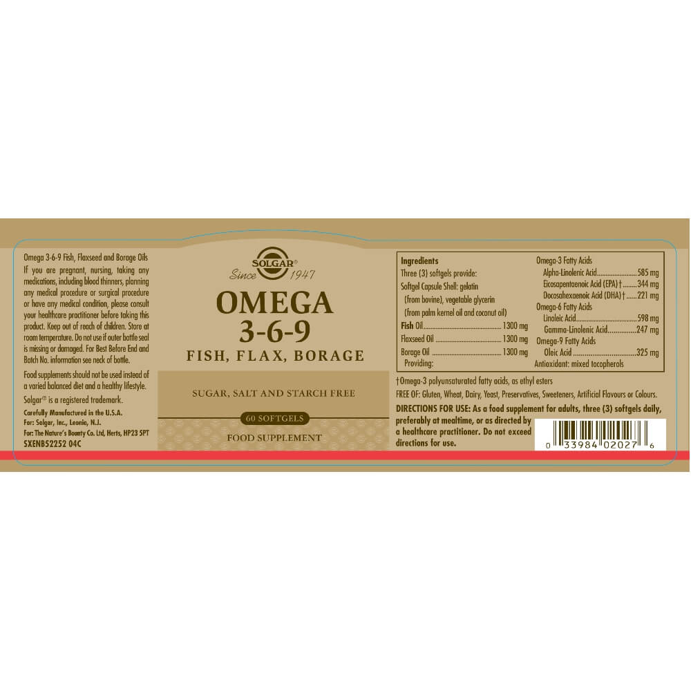 Omega 3-6-9