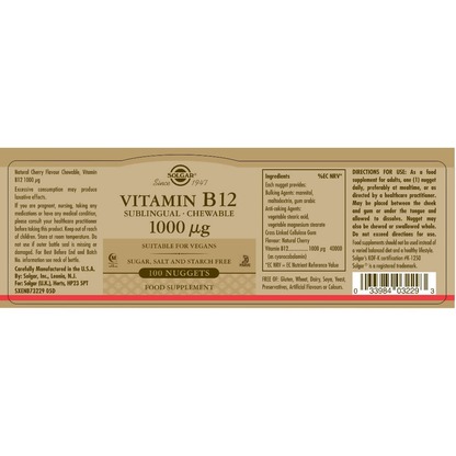 Vitamin B12, 1000 µg