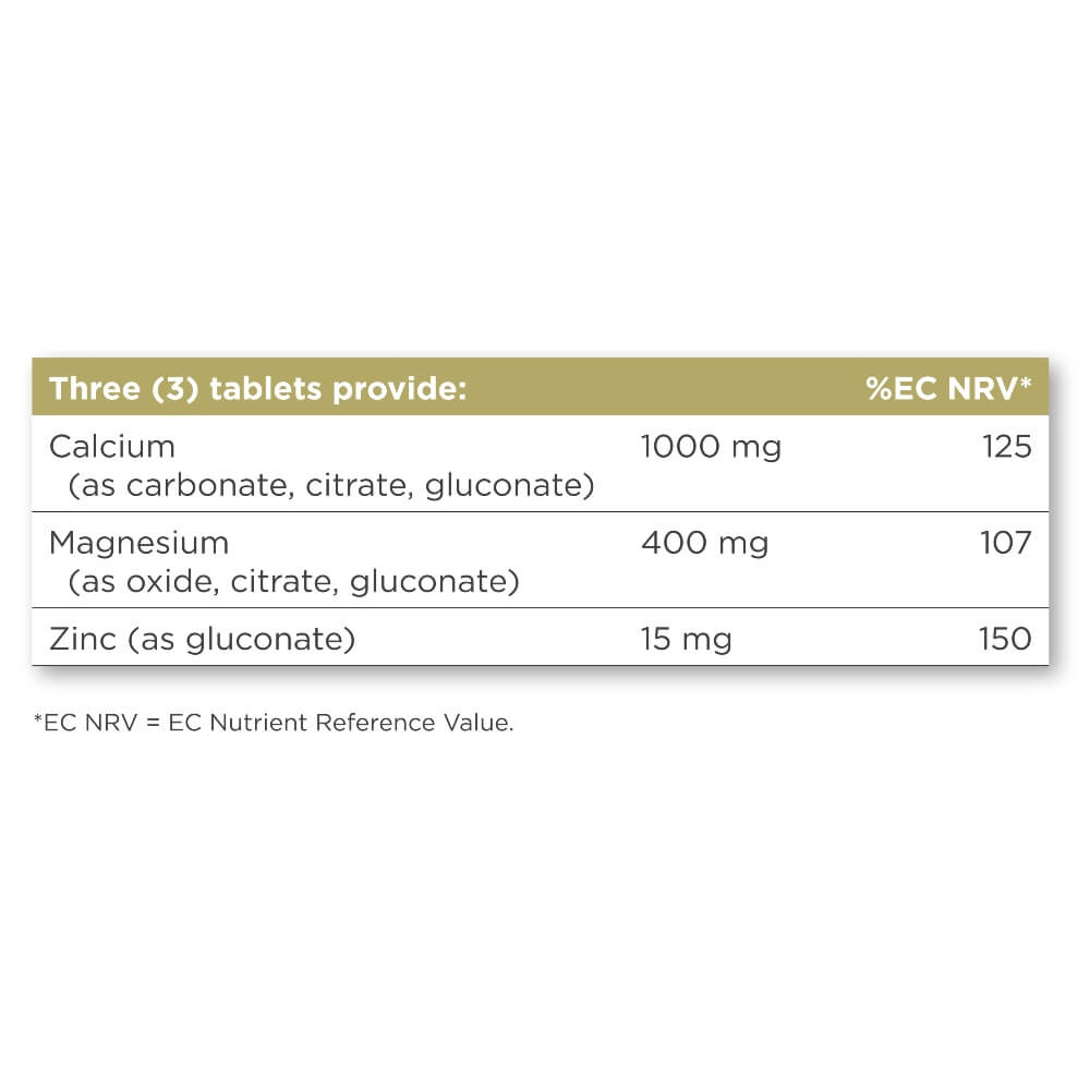 Calcium Magnesium Plus Zinc