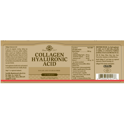 Collagen Hyaluronic Acid Complex