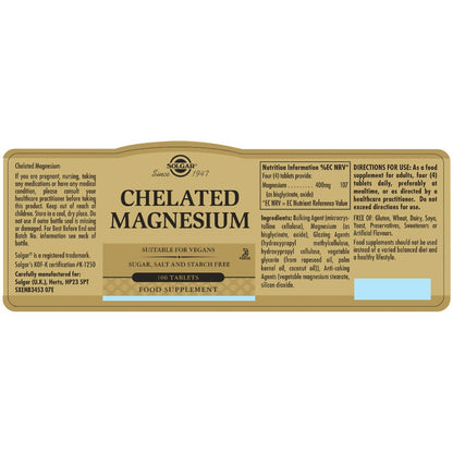 Chelated Magnesium
