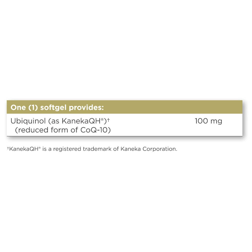 Ubiquinol, 100mg