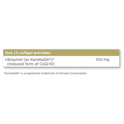 Ubiquinol, 100mg
