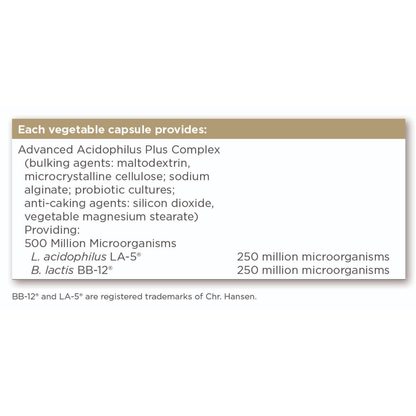 Advanced Acidophilus Plus