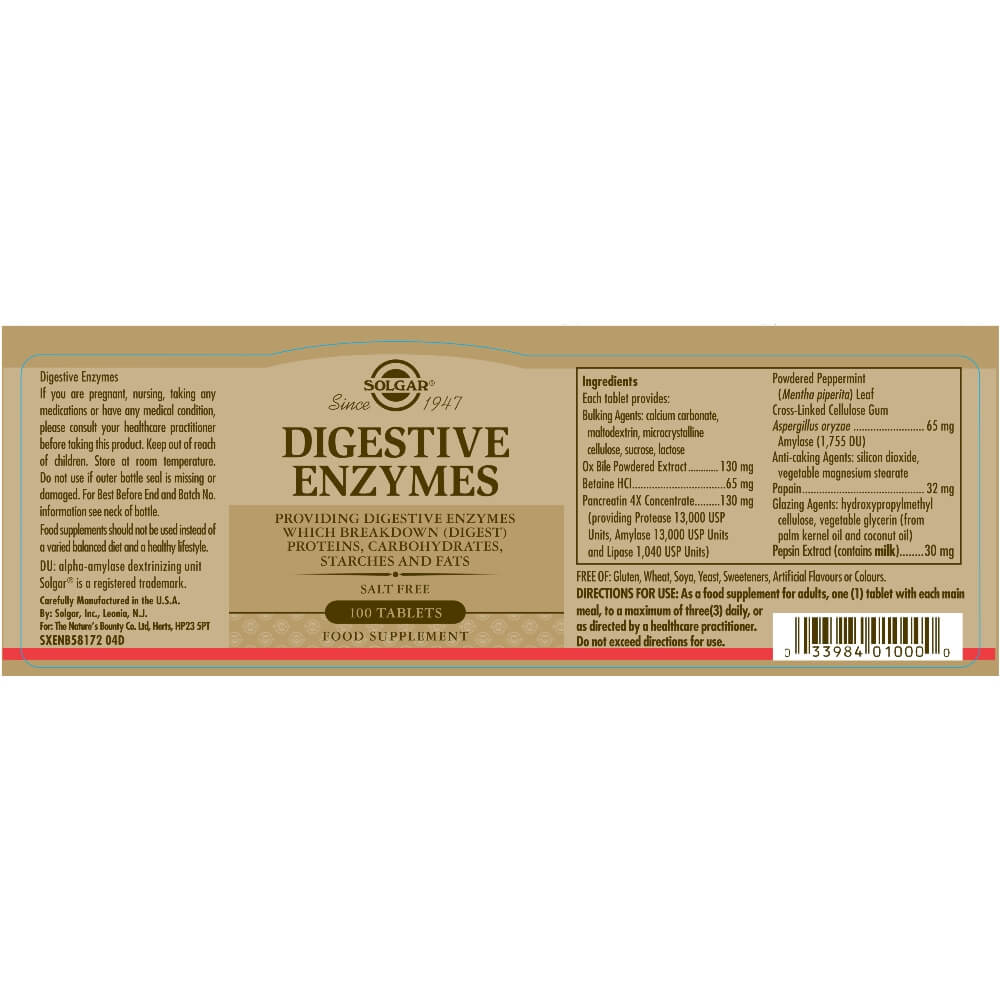 Digestive Enzymes