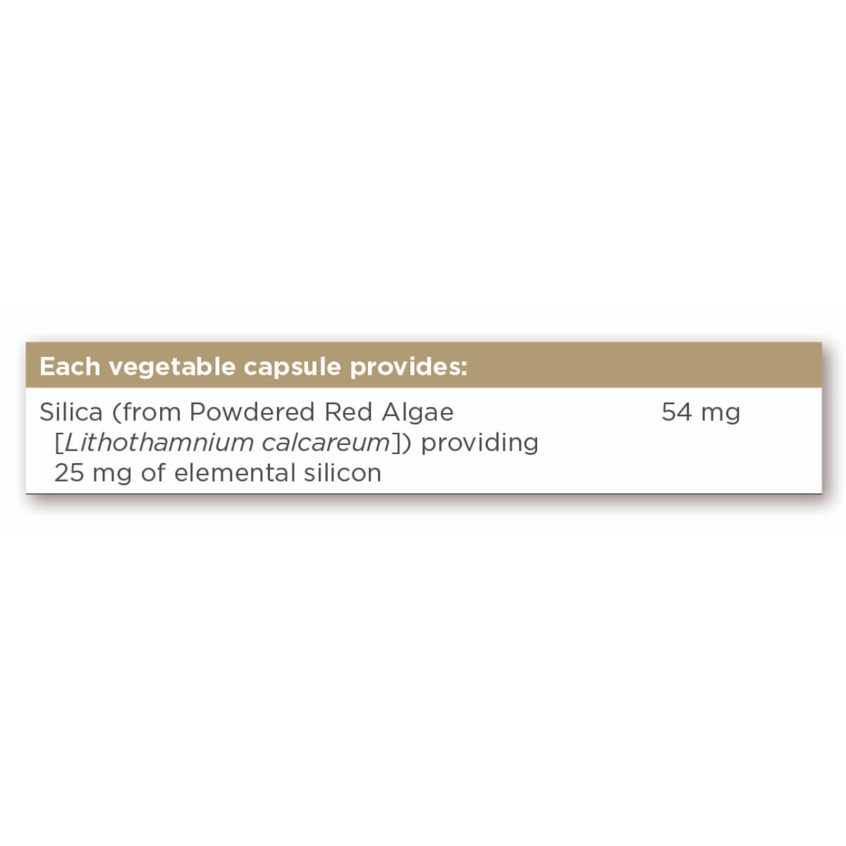 Oceanic Silica, 25mg