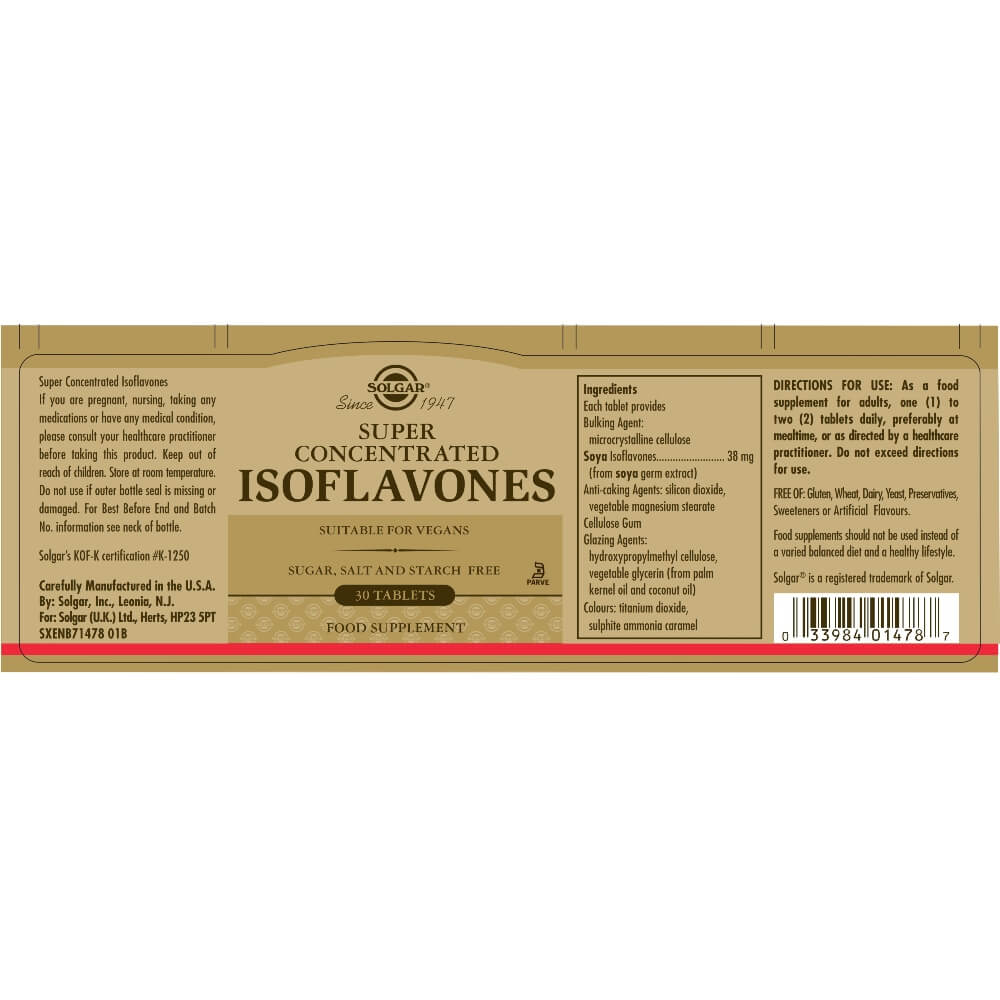 Super Concentrated Isoflavones