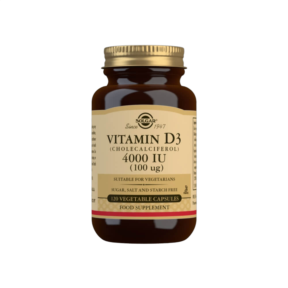 Vitamin D3 (Cholecalciferol), 4000IU (100 µg)