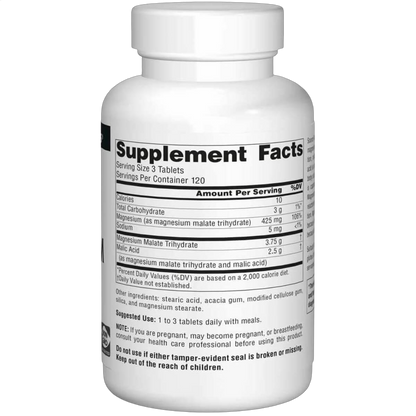 Magnesium Malate, 1250mg